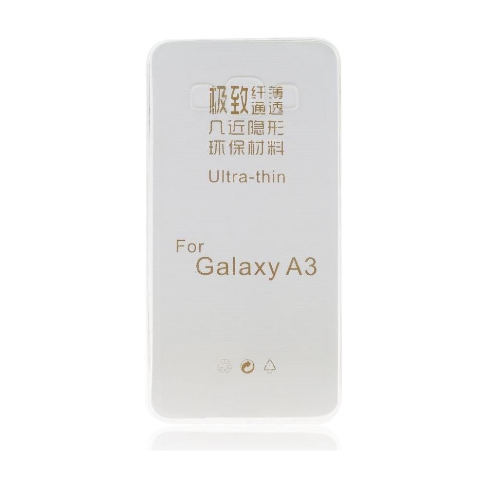 Custodia Back Ultra Slim 0,3 mm per Samsung Galaxy A3 Trasparente - Foto 1