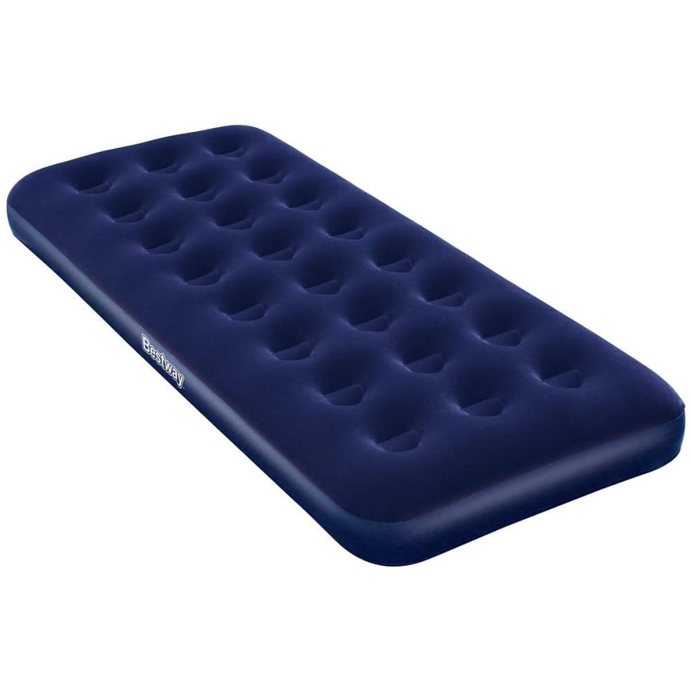 Materasso Gonfiabile singolo Floccato 185 X 76 X 22 Cm - Foto 1