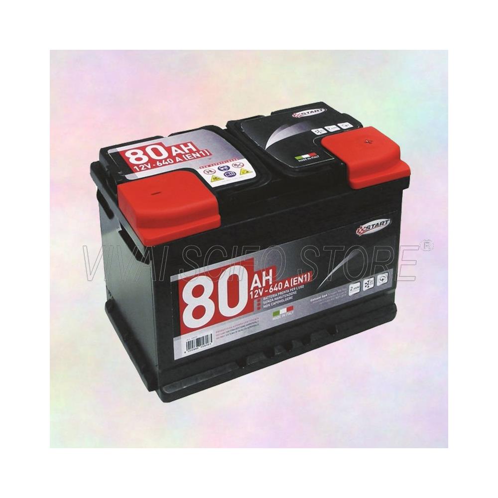 80ah - Batteria Auto 640en - Per Abbacchiatore Elettrico Olix Raccolta Olive - Foto 4