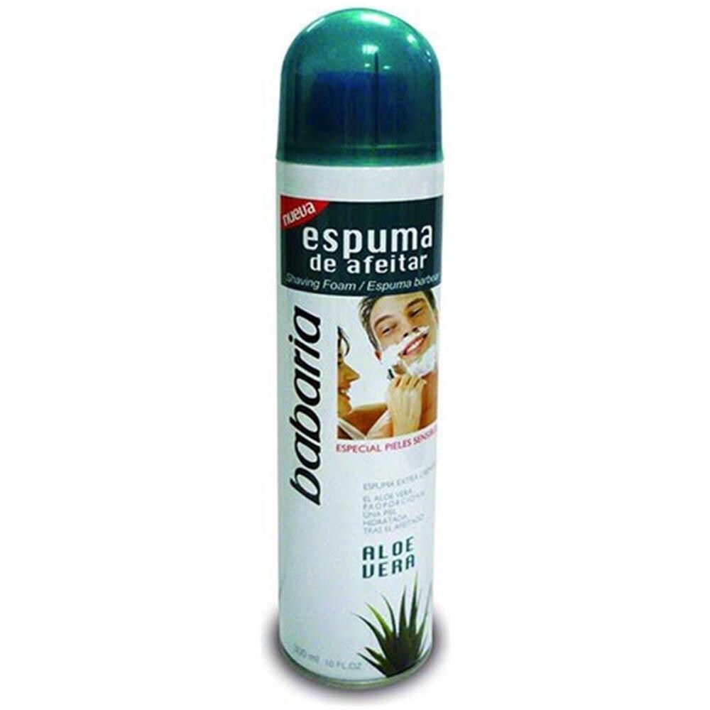 Aloe Vera Shaving Foam Sensitive Skin 300ml - Foto 2