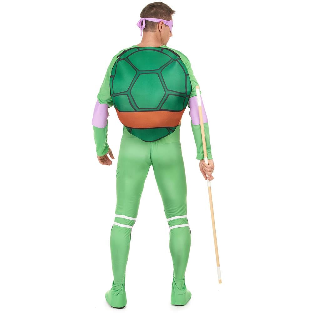 Travestimento Classico Da Donatello Delle Tartarughe Ninja Per Adulto - Taglia: Taglia Unica - Foto 2
