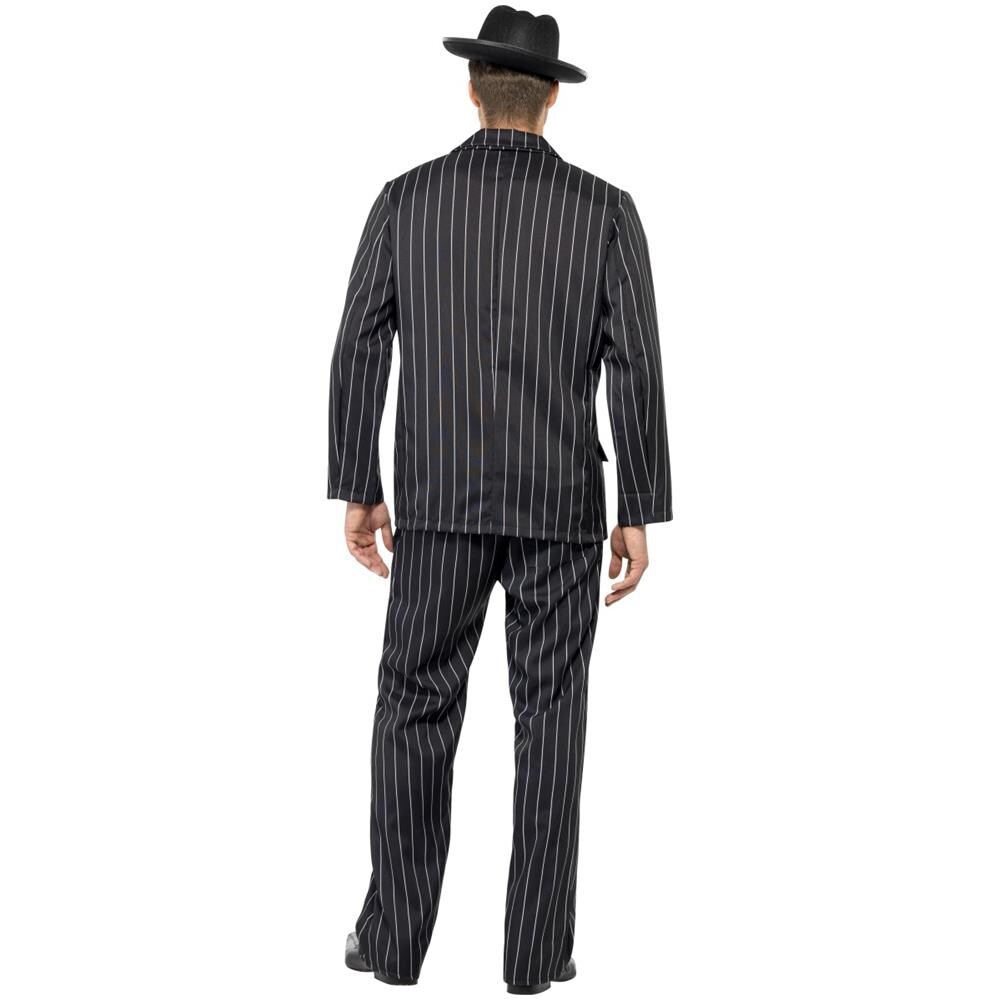 Costume Da Gangster Per Adulto - Taglia: M - Foto 2