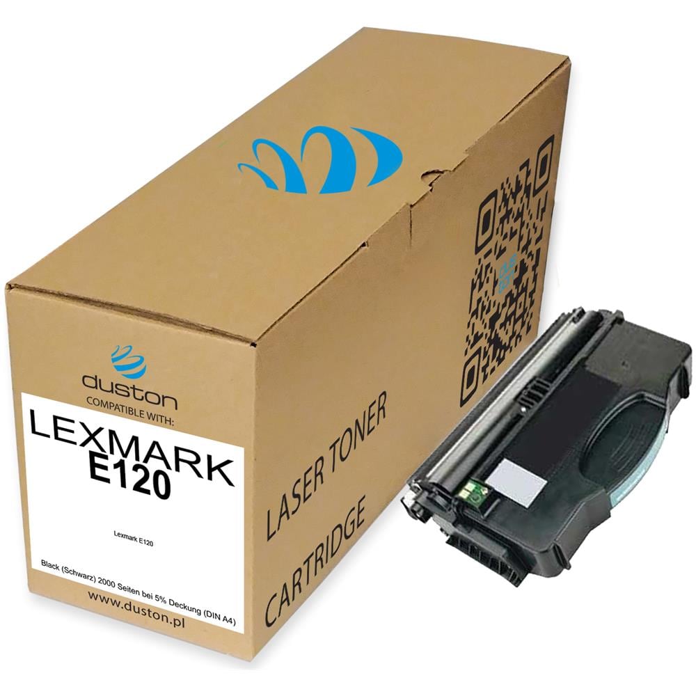 TONER COMPATIBILE - 2x 12036se, 12016se, 12040se Negro Compatible Con Lexmark E120 - Foto 2