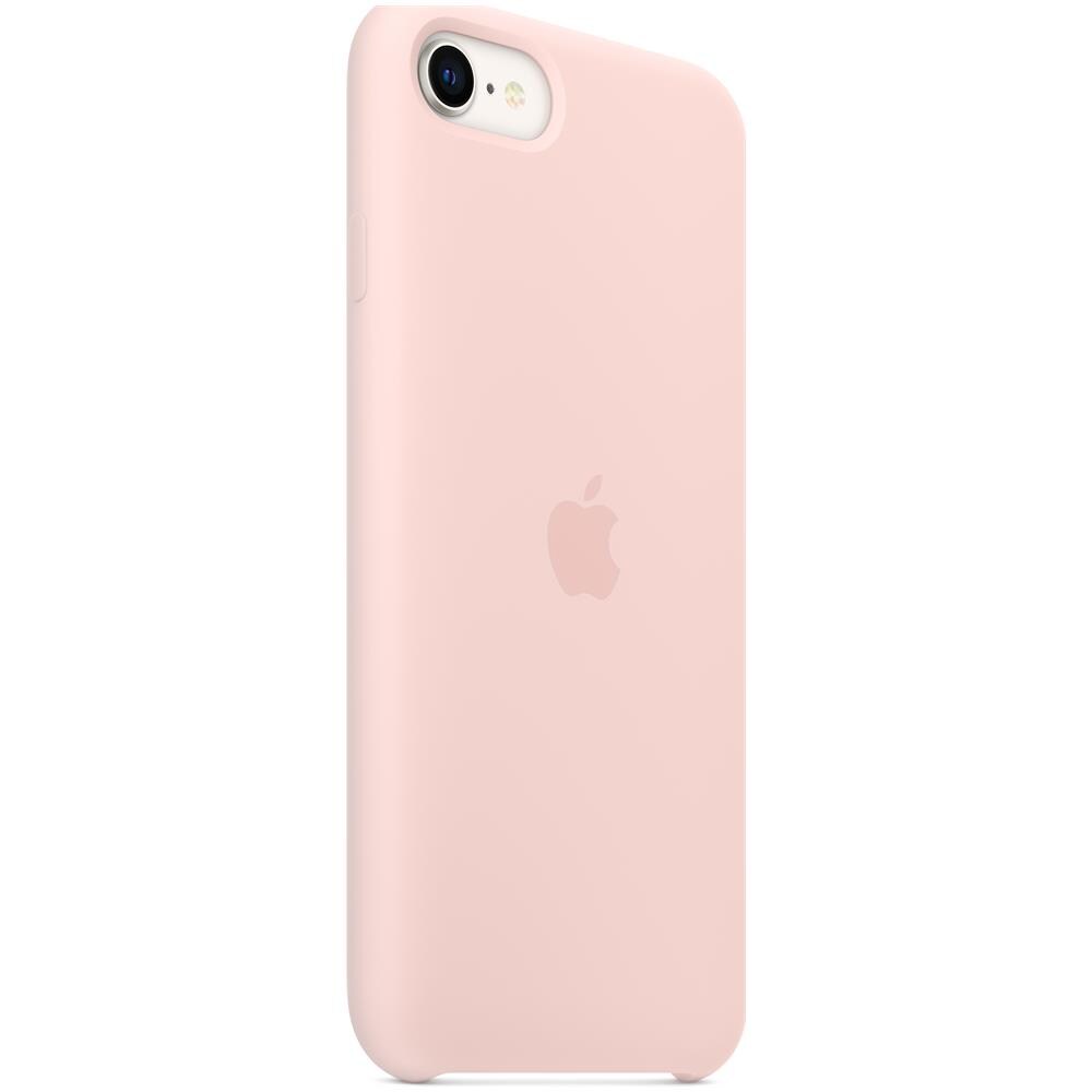Custodia in Silicone per iPhone SE Colore Rosa Creta - Foto 2