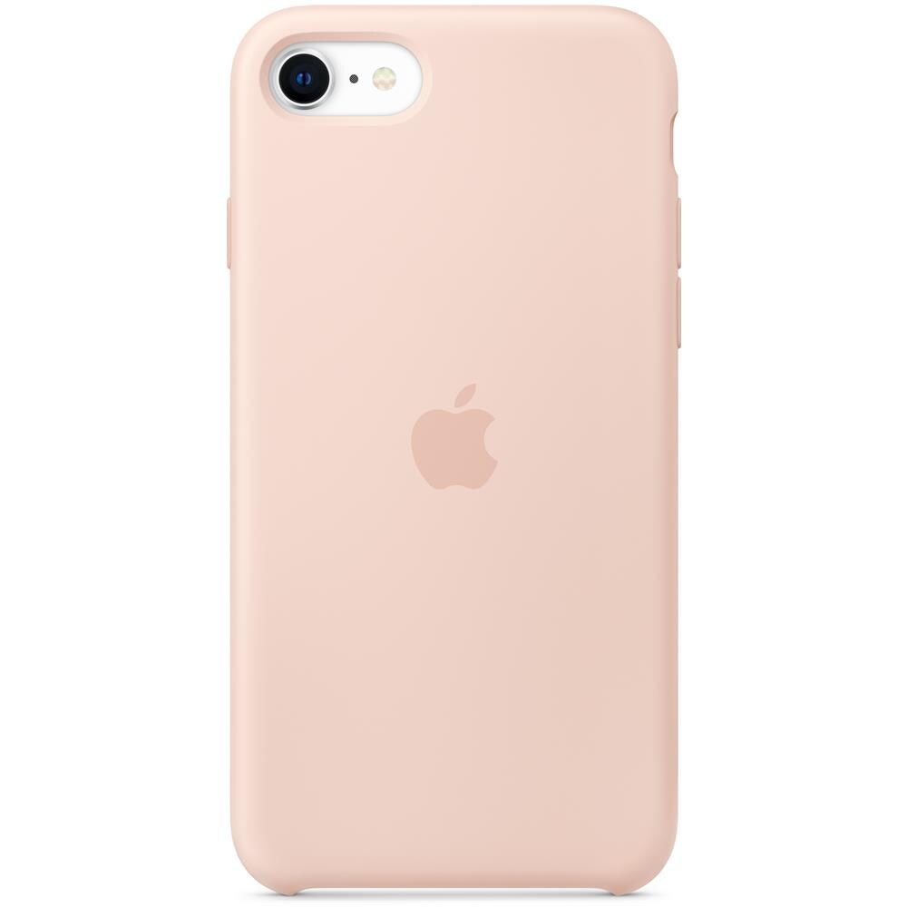 Custodia in Silicone per iPhone SE Colore Rosa Creta - Foto 5