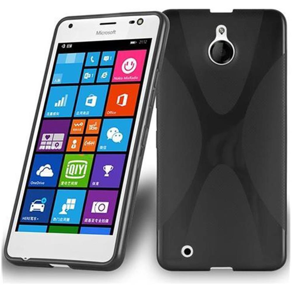 Custodia Compatibile Con Nokia Lumia 850 In Nero Ossido - Coperchio Protettivo In Silicone Tpu Flessibile - Foto 1