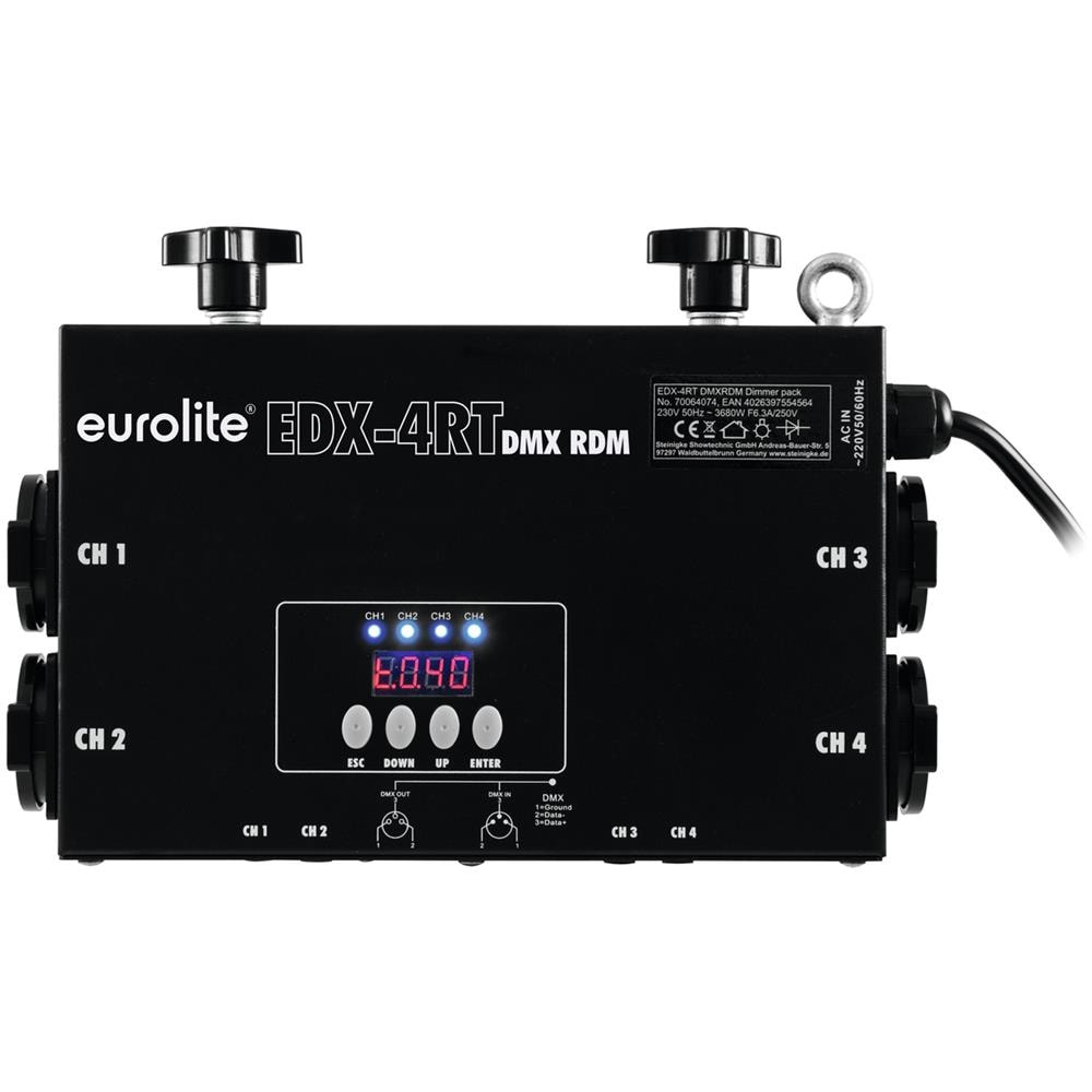 Edx-4rt Dmx Rdm Truss Dimmer Pack - Foto 1