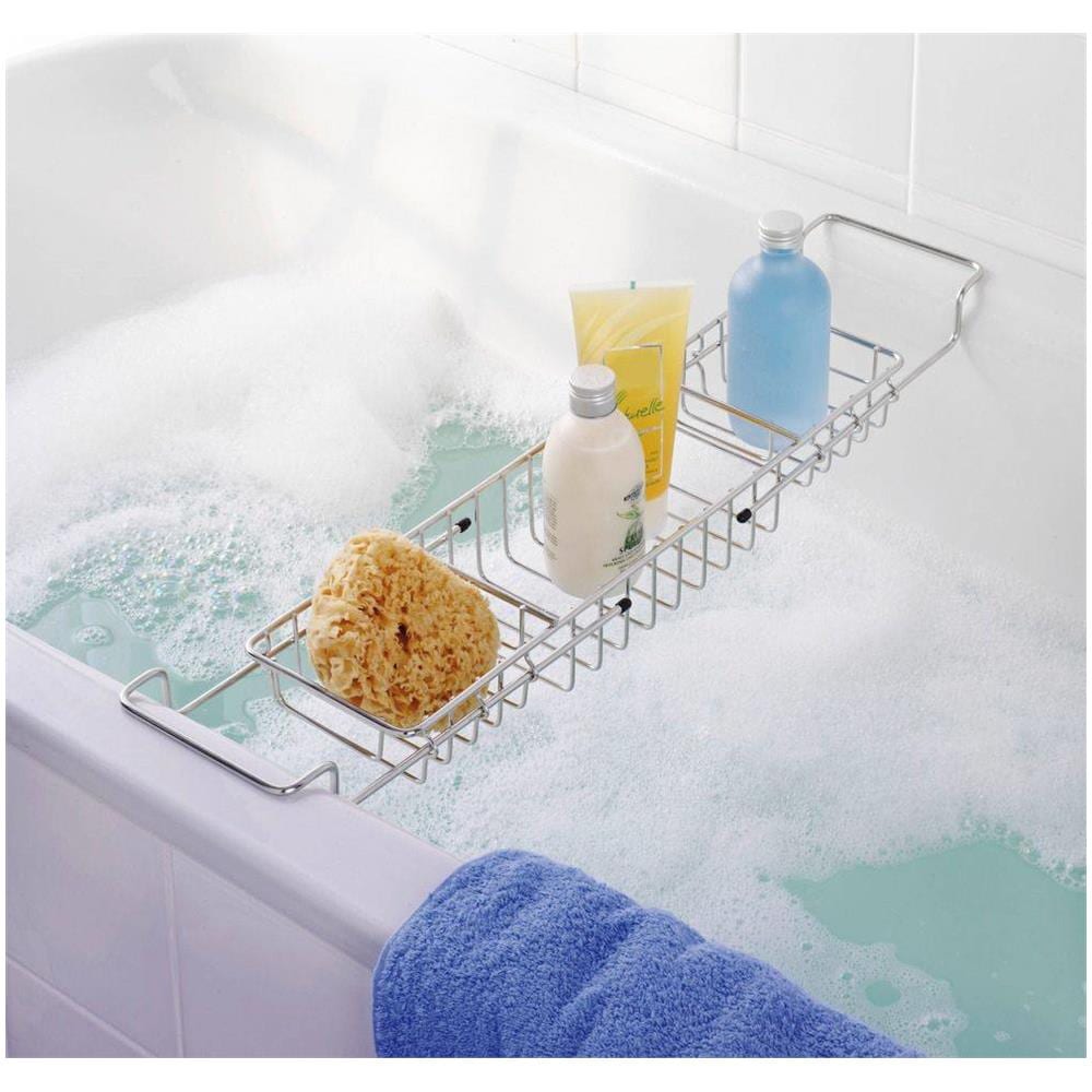 Mensola Bagno Per Vasca - Acciaio Inox, - Foto 2
