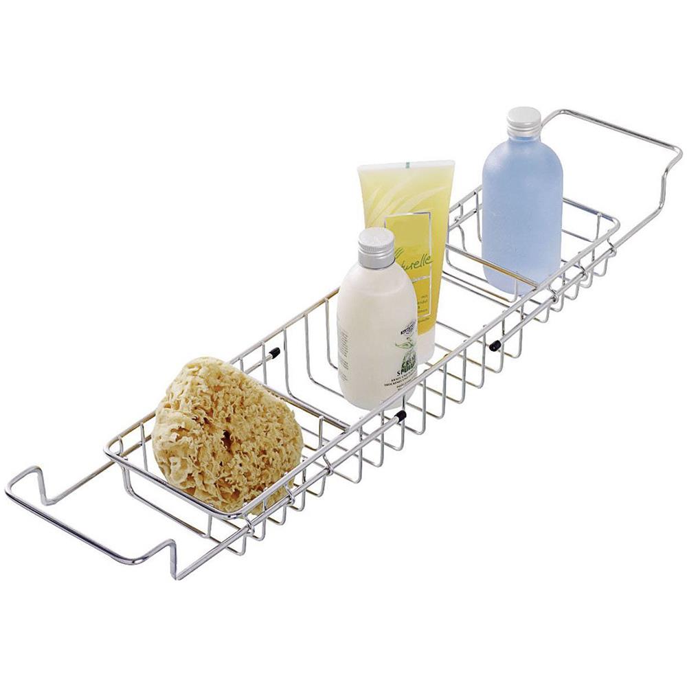 Mensola Bagno Per Vasca - Acciaio Inox, - Foto 1