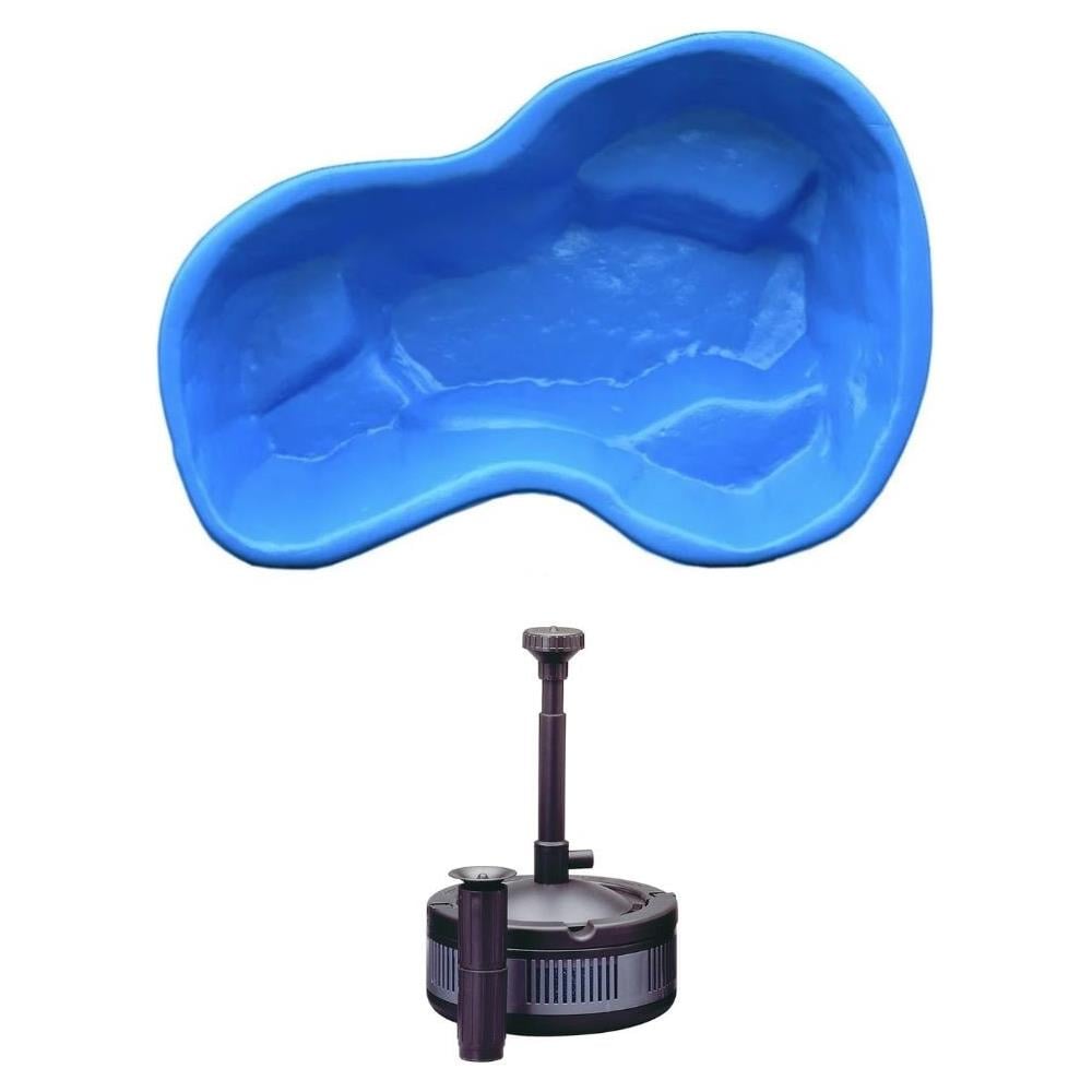 Laghetto Da Giardino Sky Blue Bracciano E Pompa Ecopond 2.0 - Foto 1