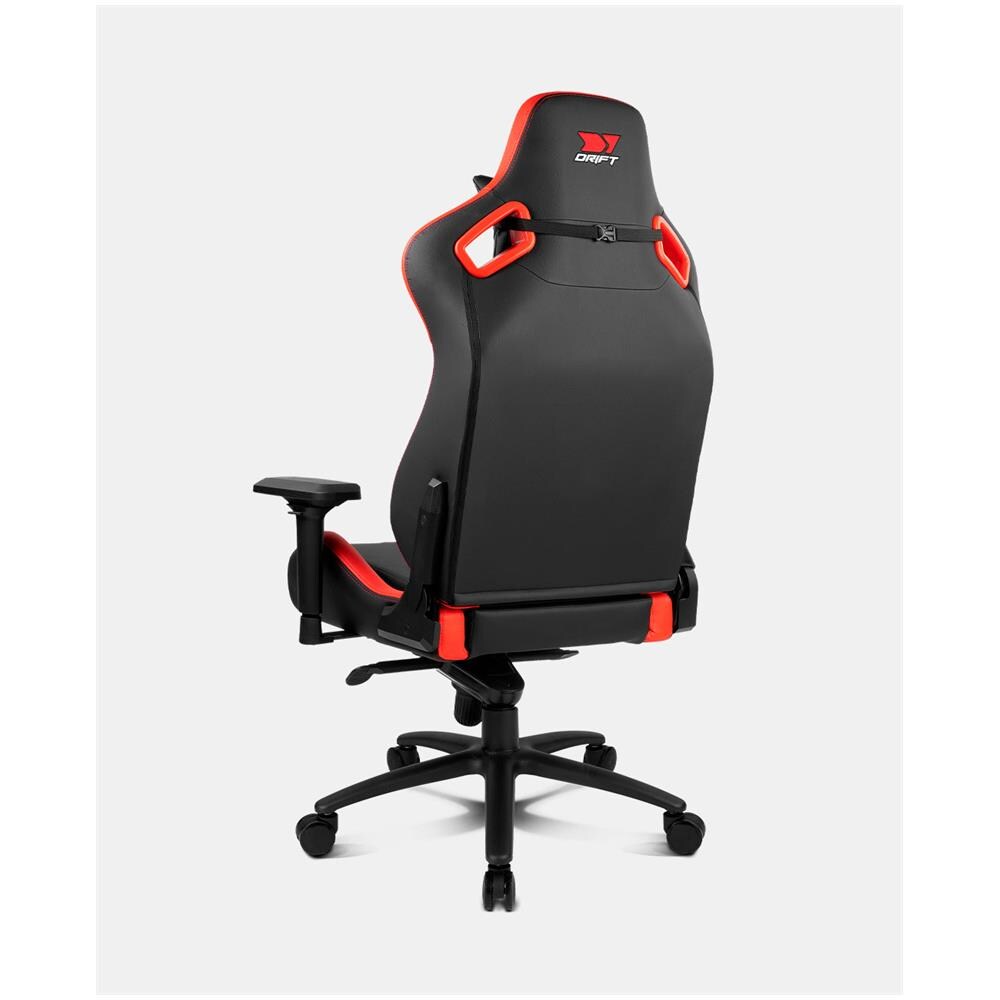 DR600BR sedia per videogioco Poltrona per gaming Seduta imbottita Nero, Rosso - Foto 2