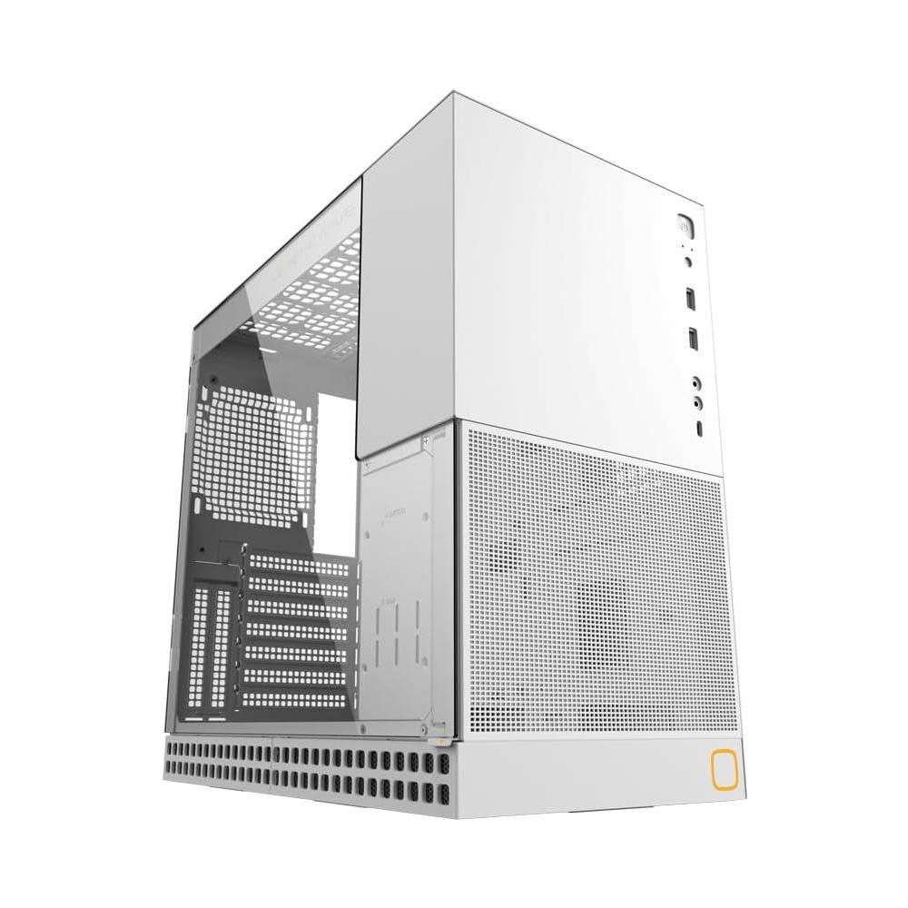 Case M4 King Arthur Mid Tower E-ATX, ATX, micro ATX, Mini-ITX 2 Porte USB 3.0 Colore Bianco (Finestrato) - Foto 2