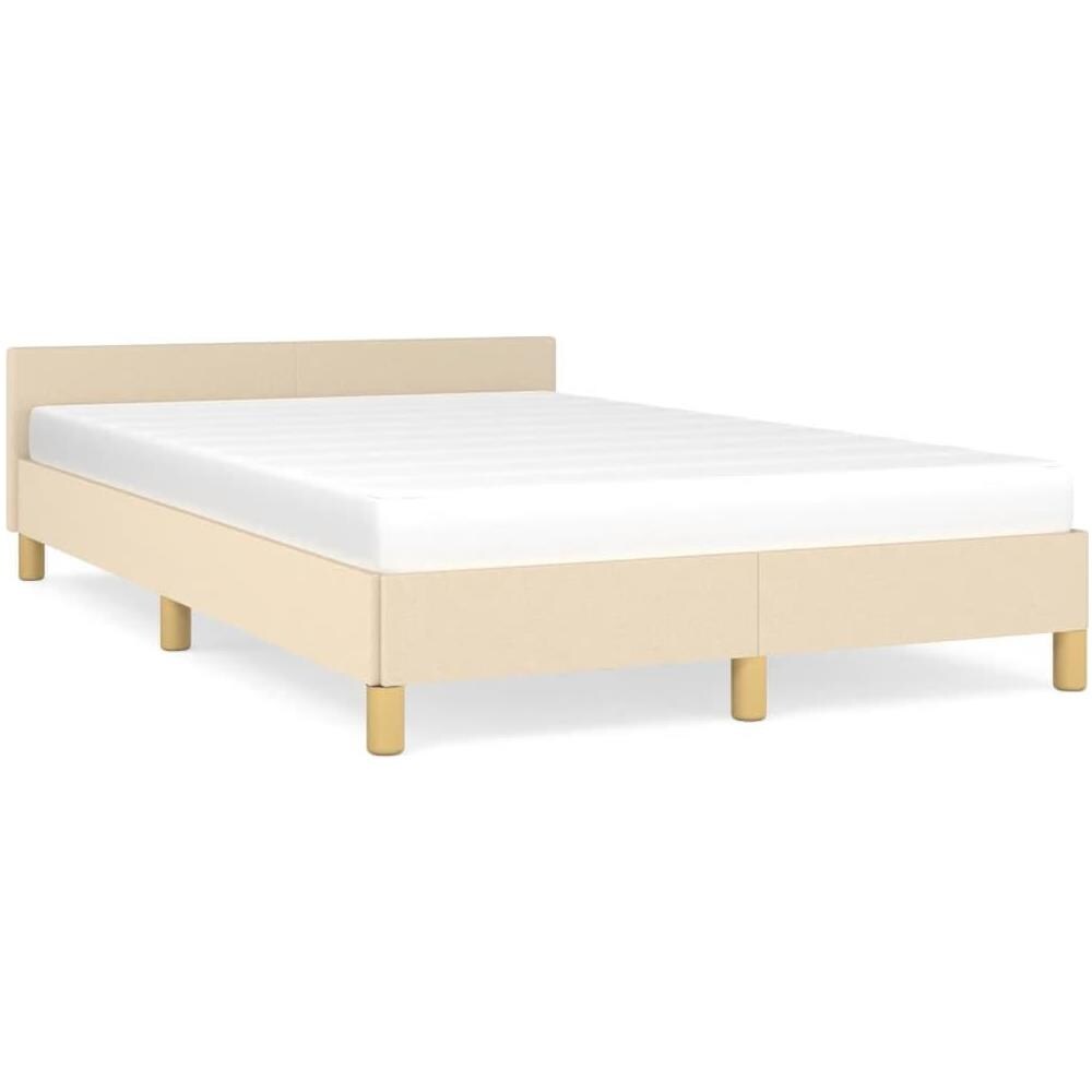 Giroletto senza Materasso Crema 120x190cm in Tessuto - Foto 1