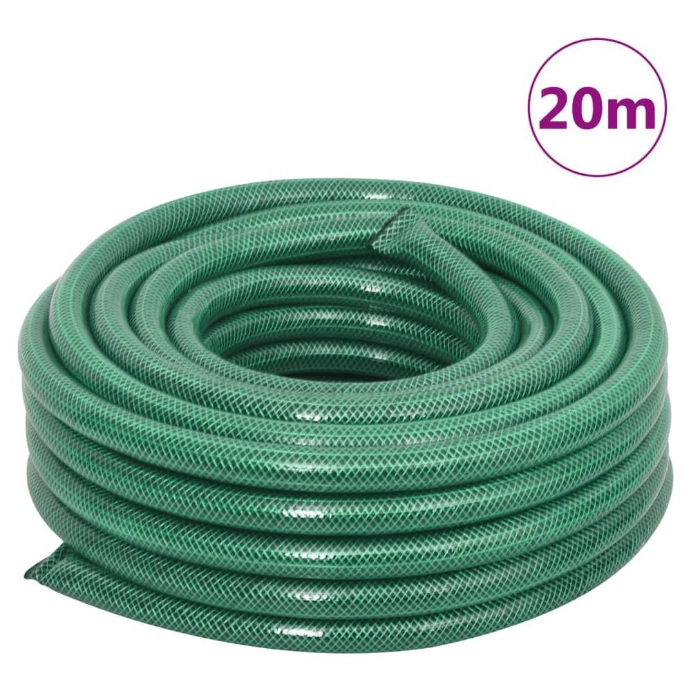 Carrello Avvolgitubo Verde con Set Raccordi Tubo 0,75"" 20 m PVC - Foto 9