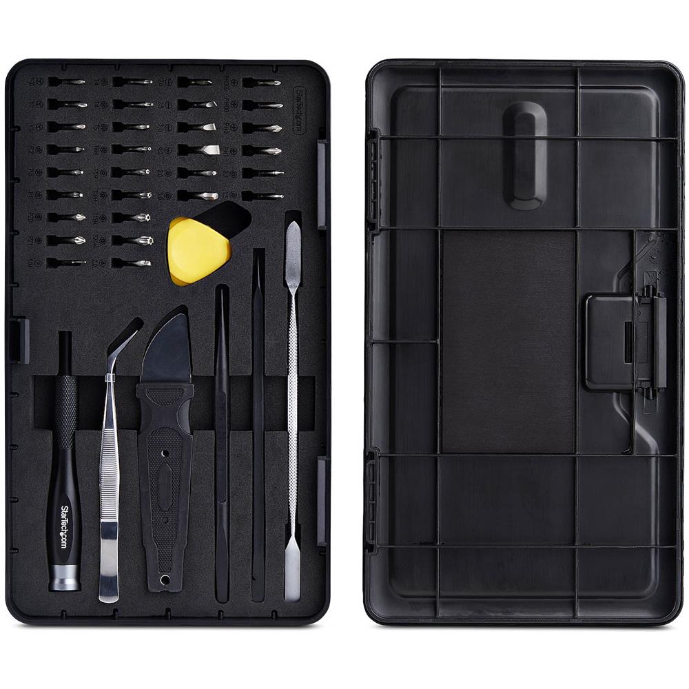 Set di cacciaviti di precisione, kit di riparazione computer da 40 pezzi per laptop /PC /elettronica /telefoni, set cacciaviti con 30 punte, coperchio rimovibile con base magnetica - Foto 2