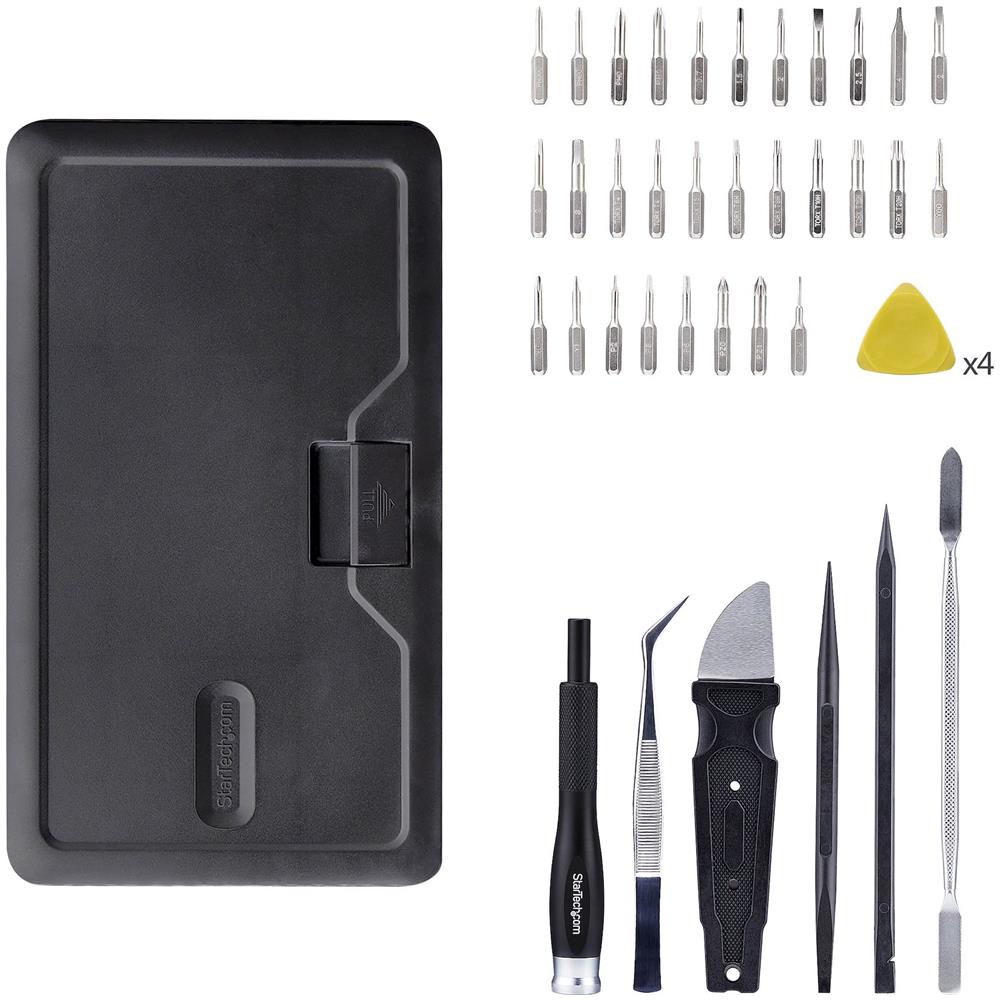 Set di cacciaviti di precisione, kit di riparazione computer da 40 pezzi per laptop /PC /elettronica /telefoni, set cacciaviti con 30 punte, coperchio rimovibile con base magnetica - Foto 7