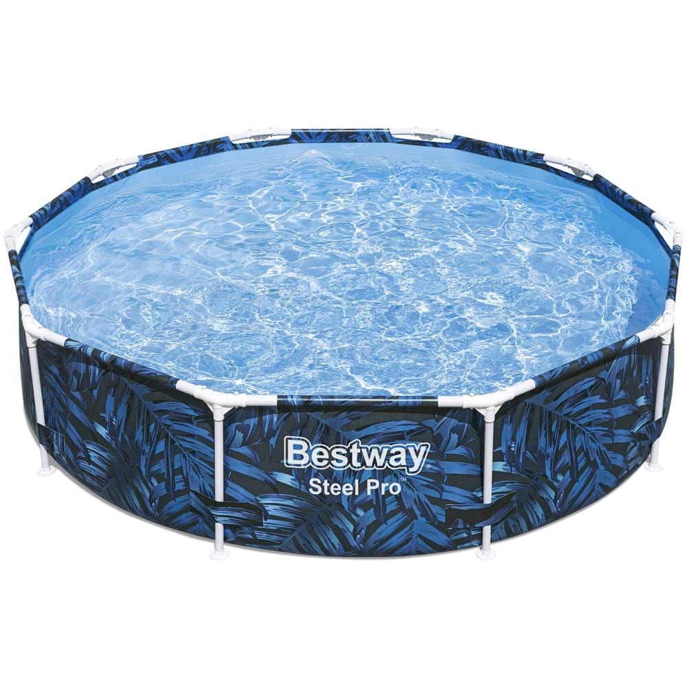 56985 / 24 piscina fuori terra Piscina con bordi Piscina rotonda 4062 L Blu - Foto 1