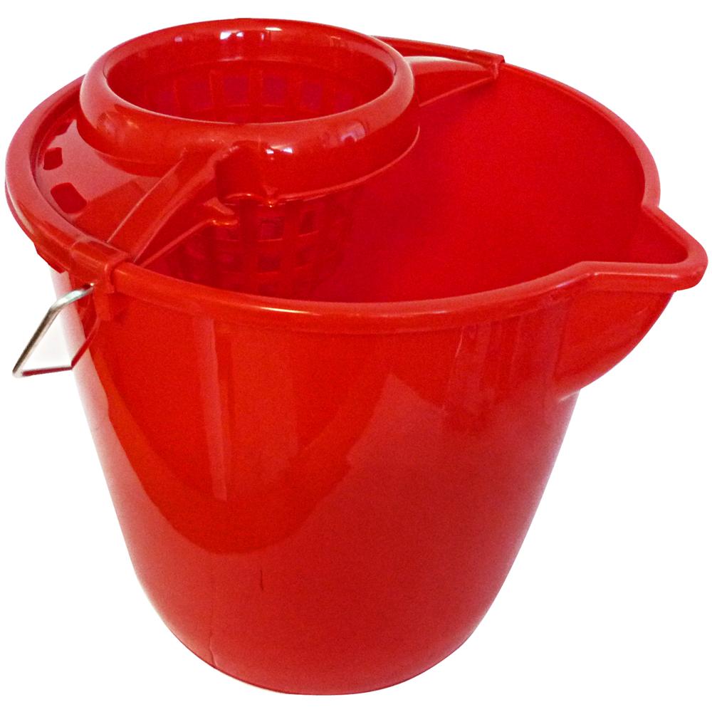 Secchio + Strizzatore Rotondo 12 Lt. Attrezzi Pulizie - Foto 1