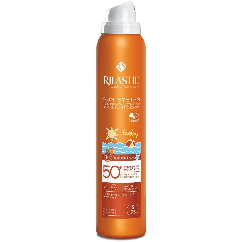 Solari Rilastil Sun System Baby - Spray Trasparente Spf 50 Da 200ml - Foto 2