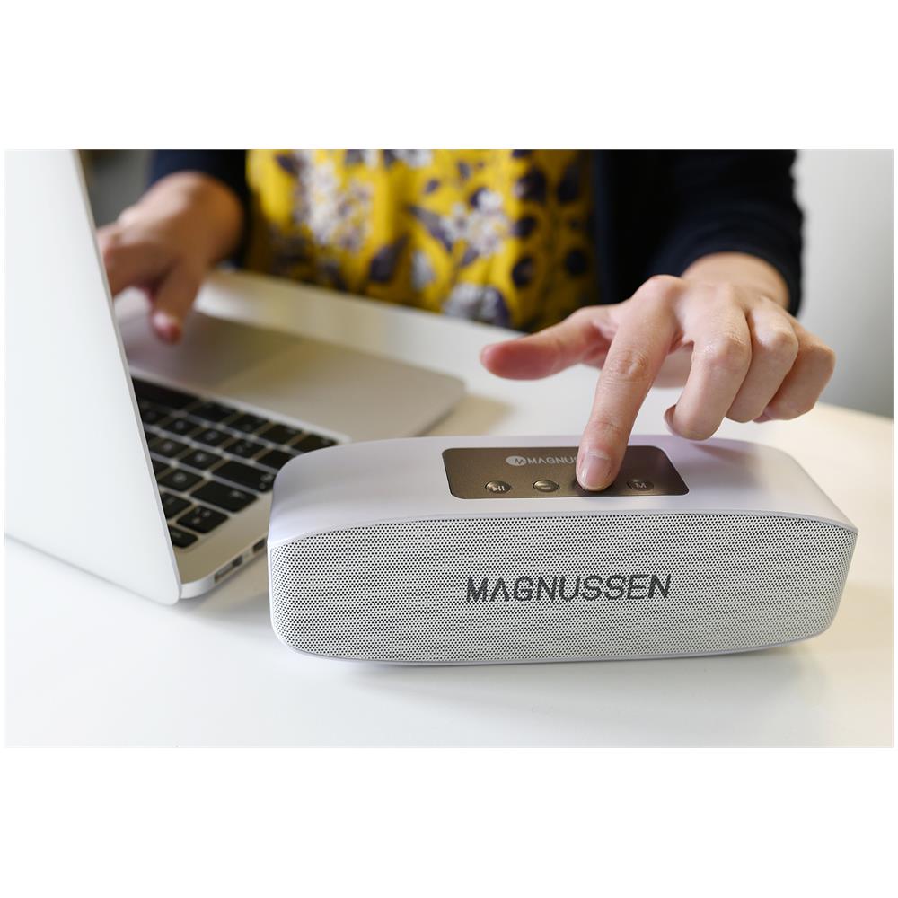 Magnussen S3 Sb2000503 Altoparlante Portatile Con Bluetooth Autonomia 5 Ore Ricarica 1,5 Ore - 6x19x5,5 Cm - 551 Gr - Foto 2