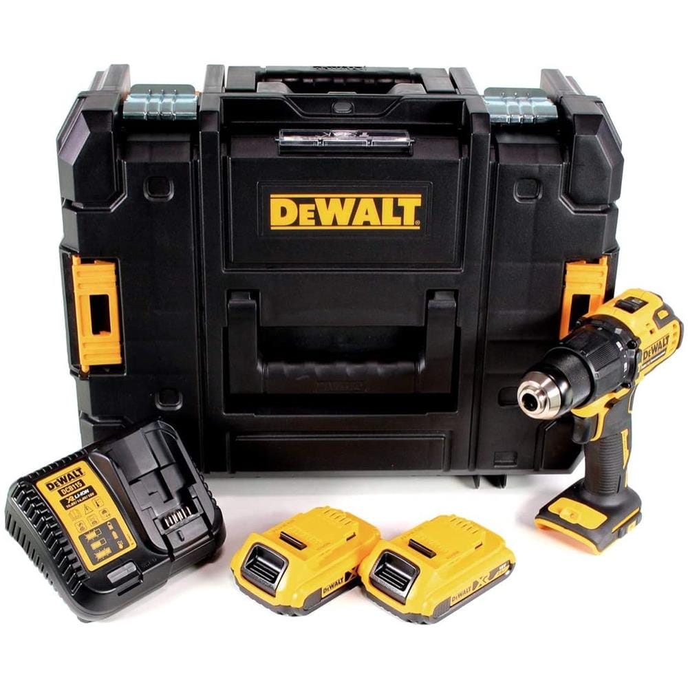 DCD709D2T-QW Trapano 1650 Giri /min 1,6 kg Nero, Giallo - Foto 1