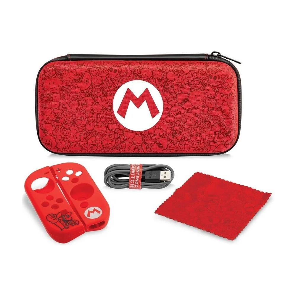 Pdp Interruttore Housse Starter Kit Mario Remix Edition - Essentials - Nintendo Interruttore - Foto 2