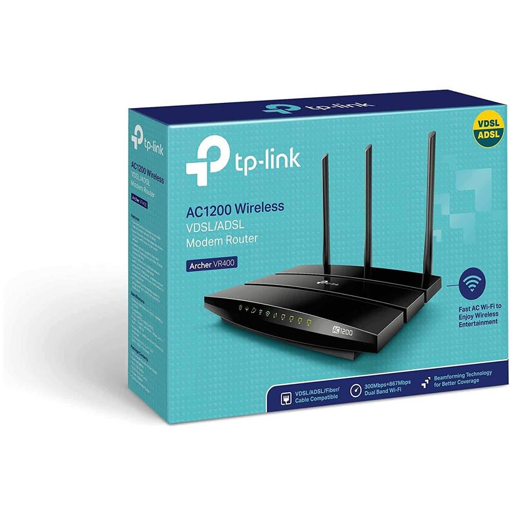 Router Wireless Archer VR400 Dual-Band AC1200 3 Porte Gigabit Ethernet LAN + 1 WAN - Foto 4