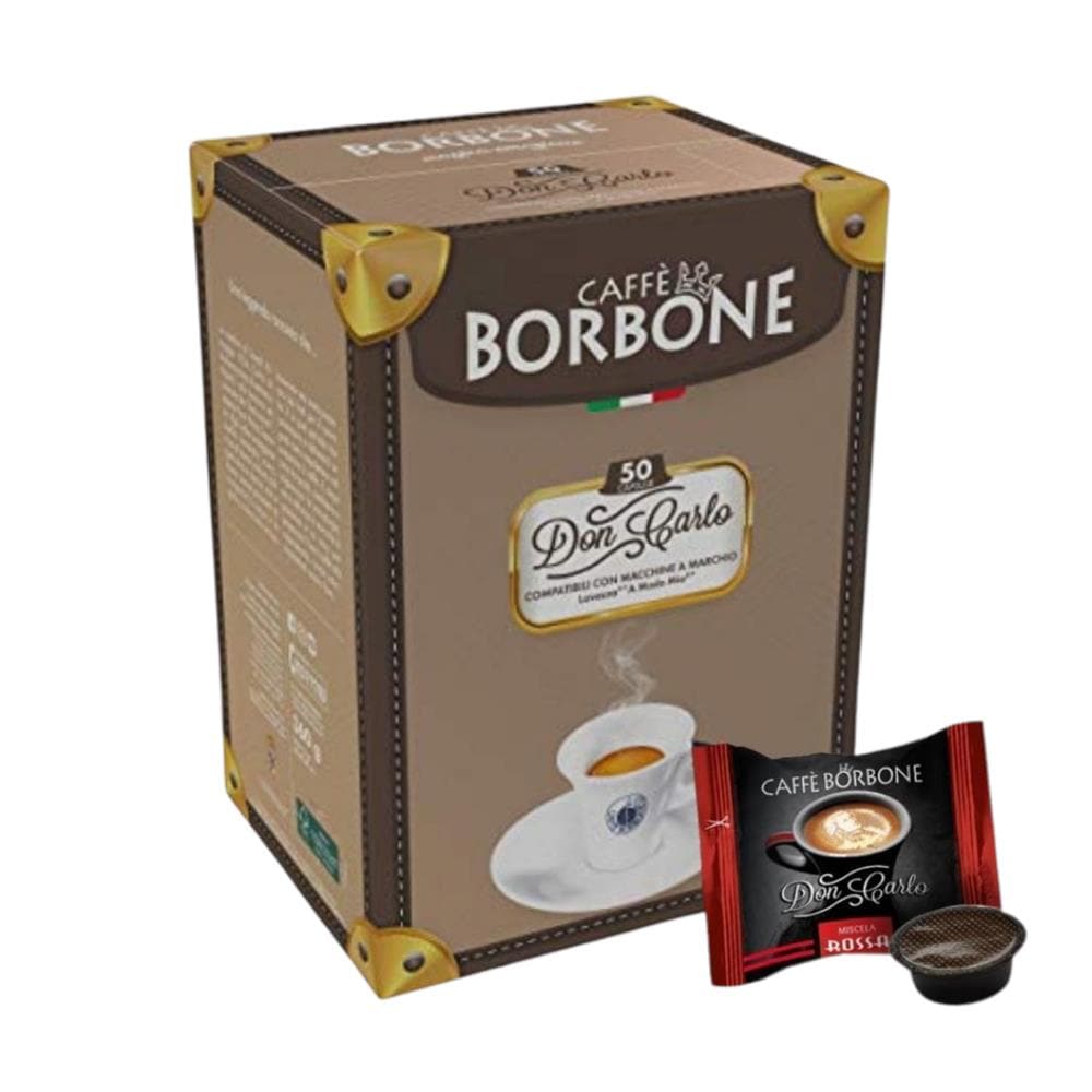 Borbone Don Carlo 350 Capsule Miscela Rossa Compatibile Lavazza A Modio Mio - Foto 1