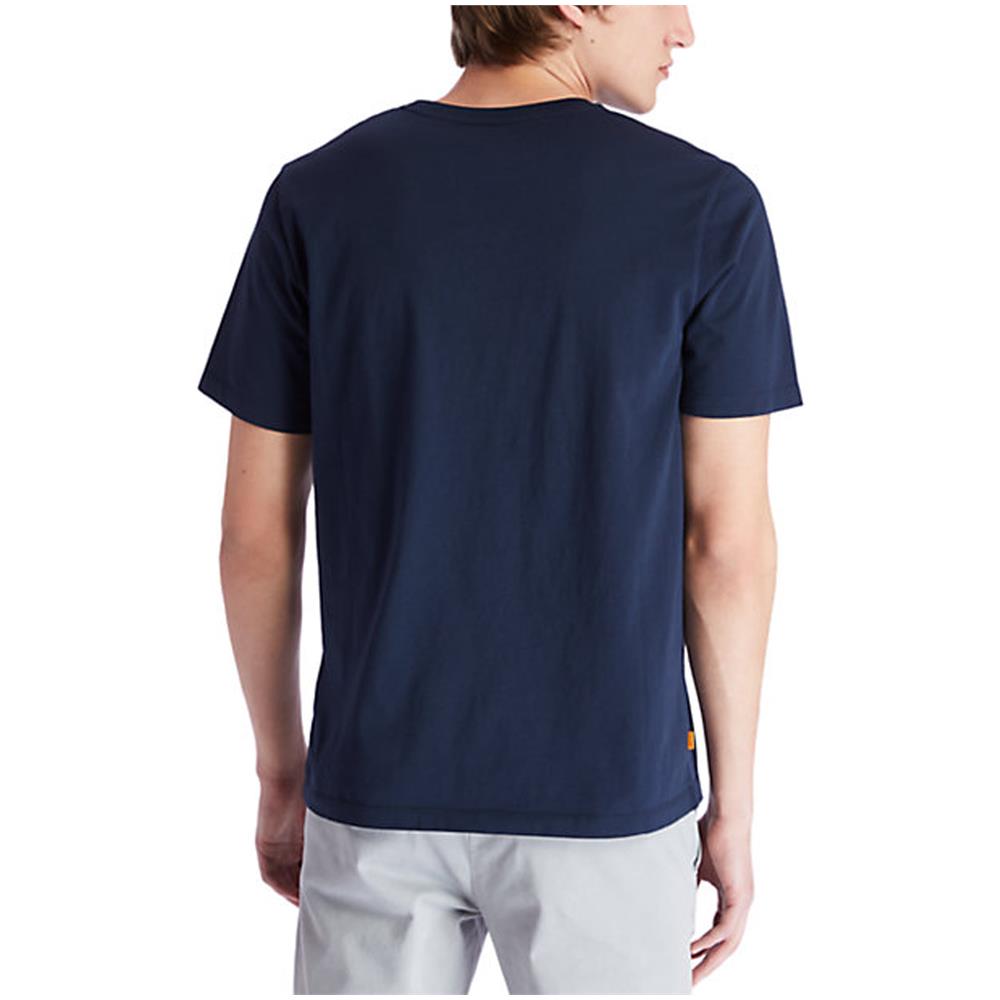 T-shirt Da Uomo Kennebec River Tree Blu Taglia L Codice Tb0a2c2r433 - Foto 2