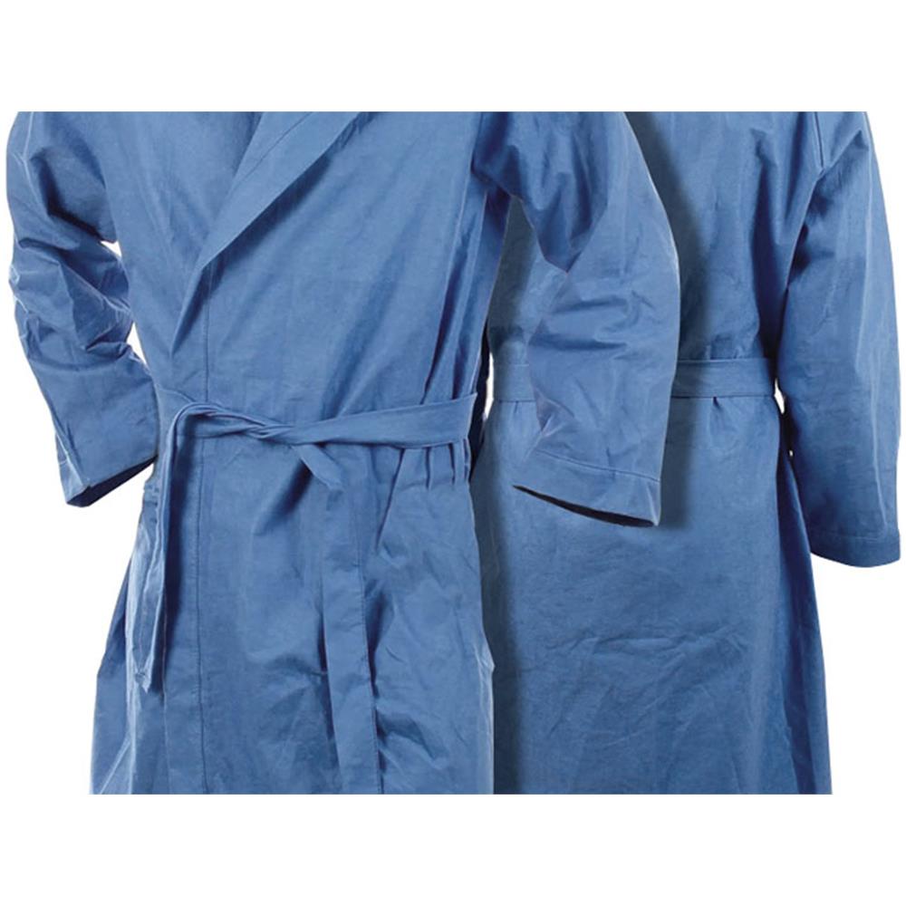 Accappatoio Con Cappuccio In Microfibra Adulto Unisex In Tinta Unita Vari Colori S Avio - Foto 6