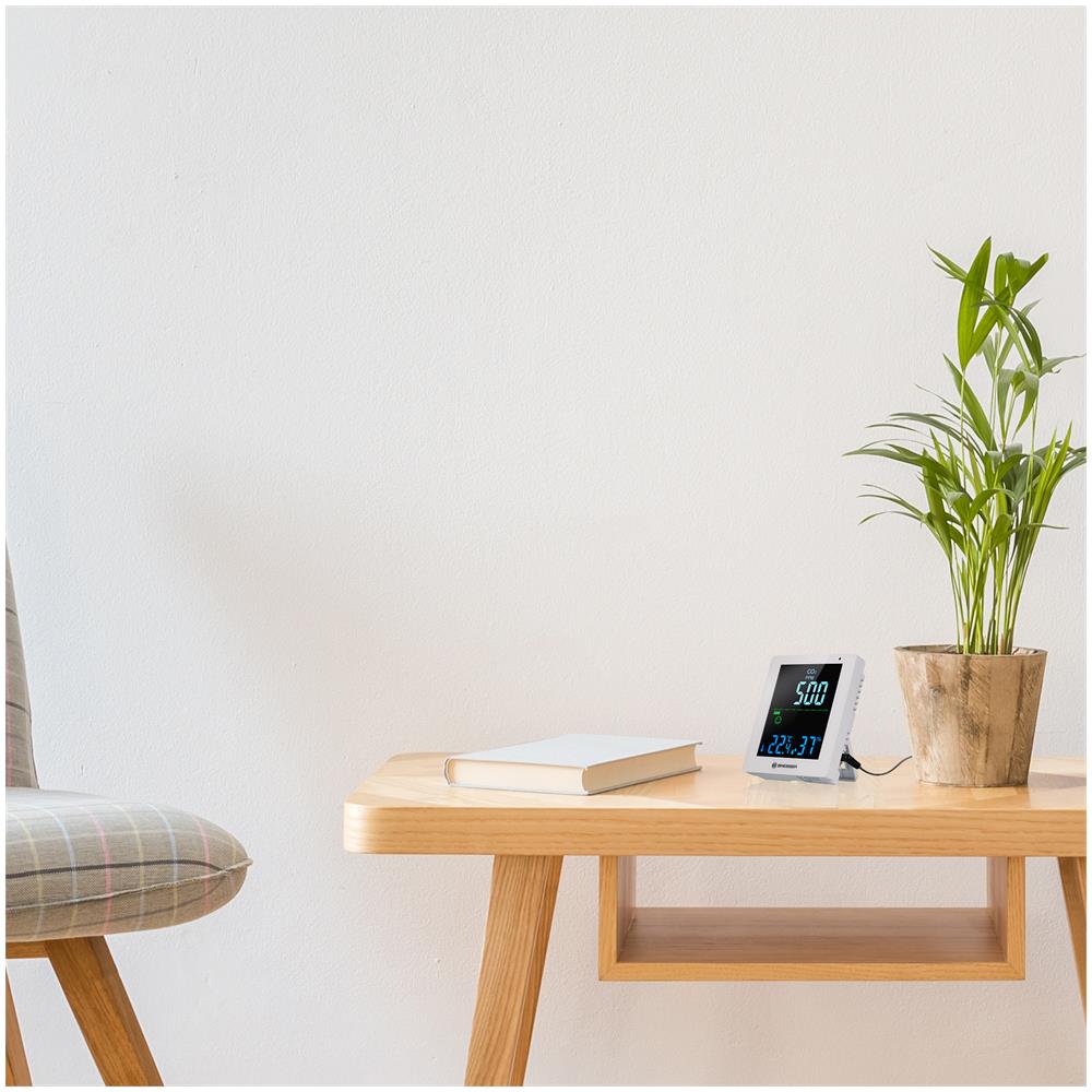 CO² Luftqualitätsmonitor weiss - Foto 4