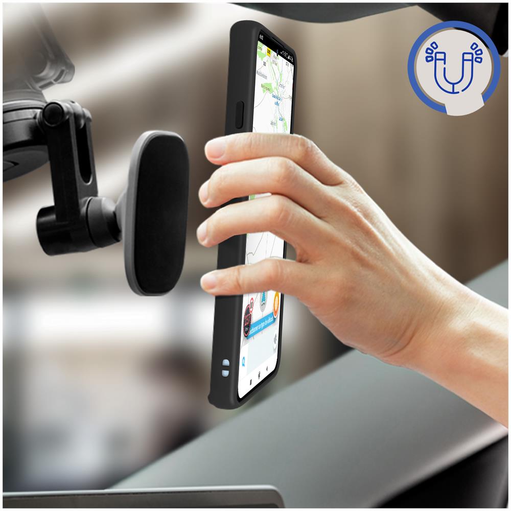 Cover Per Xiaomi Redmi A1 E A2 Bimateria Anello Metallico Supporto Nera - Foto 5