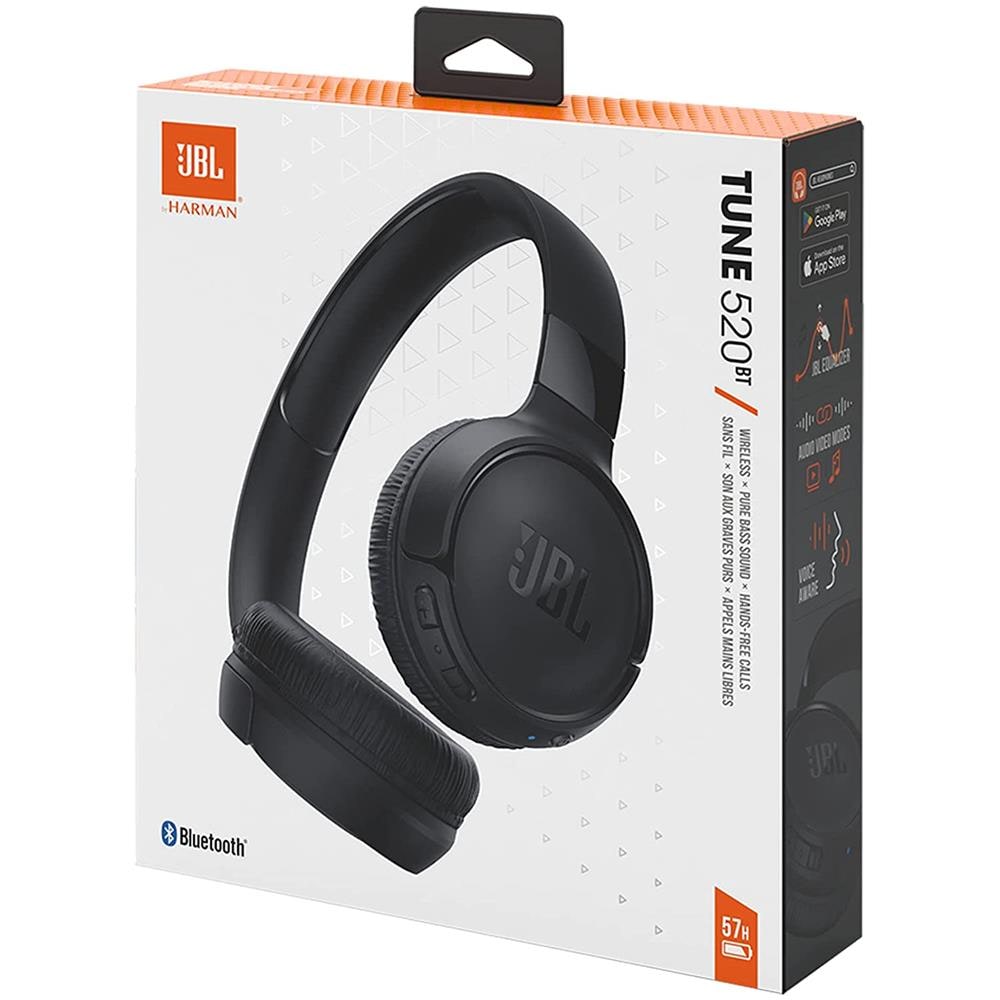 Tune 520BT Cuffia Stereo Padiglione Auricolare Bluetooth con Microfono Integrato Colore Nero - Foto 6