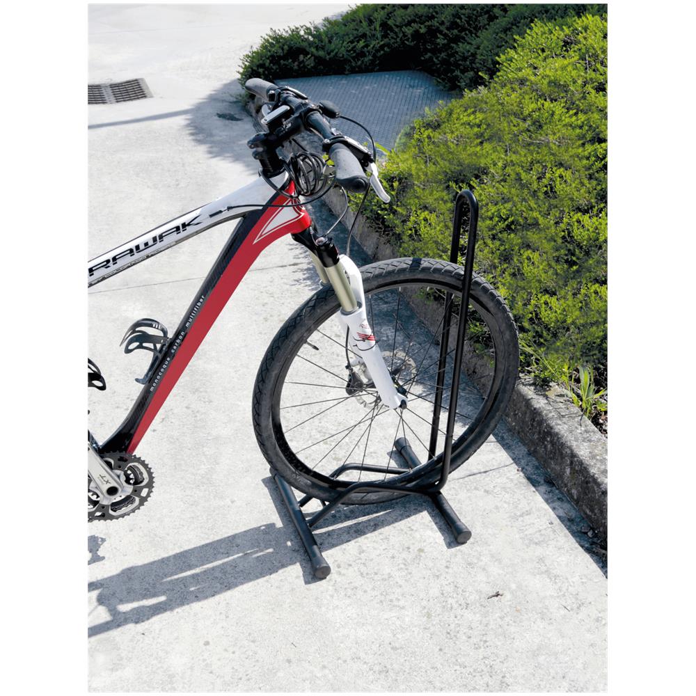 Stand Portabici A 1 Posto, Ingresso Ruota 6 Cm, Compatibile Con Freni A Disco - Foto 2