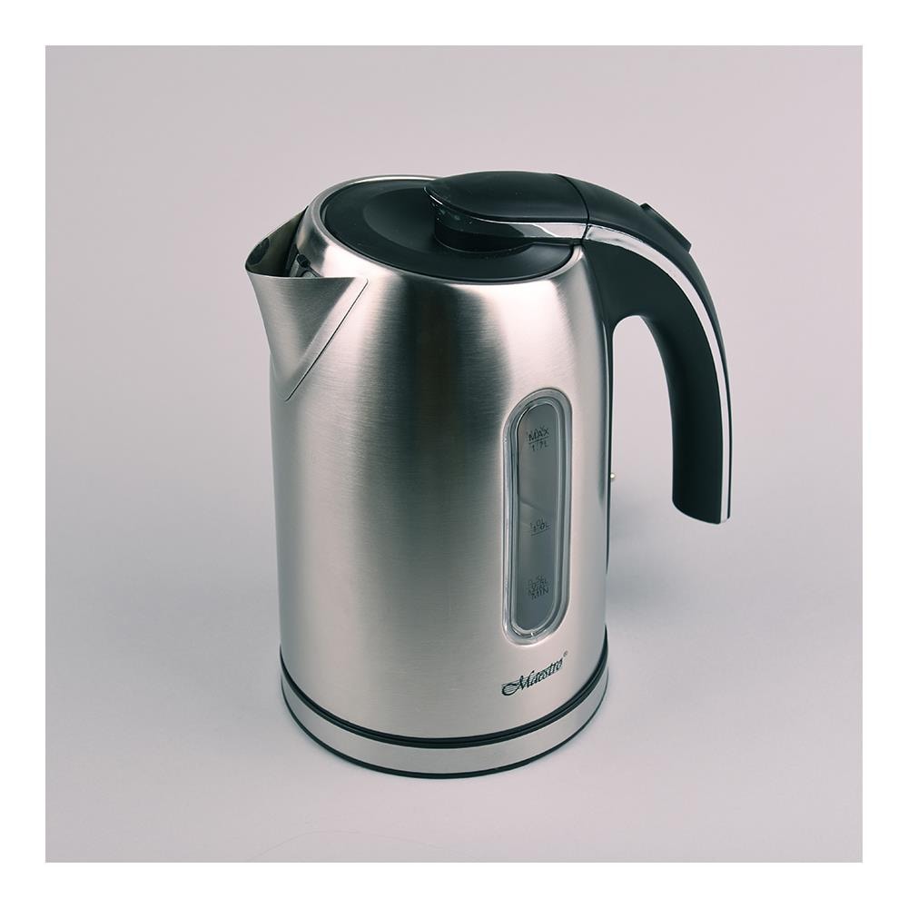 Feel-Maestro MR059 bollitore elettrico 1,7 L 2000 W Nero, Acciaio inox - Foto 1