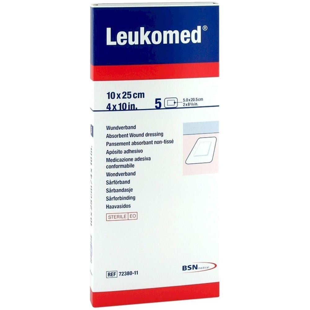 Leukomed Medicazione Post-Operatoria in Tessuto Non Tessuto 10 X 25 cm - Foto 1
