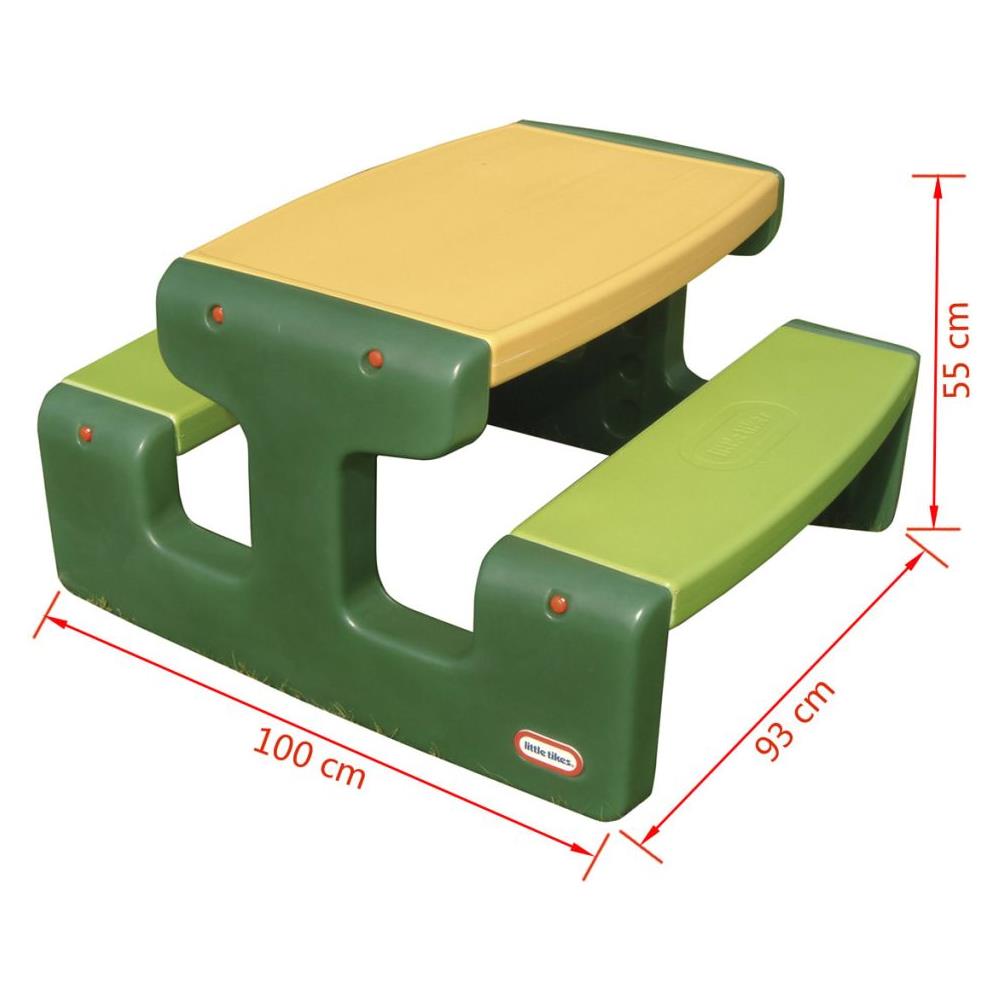 Tavolo Grande Da Picnic Verde - Foto 4