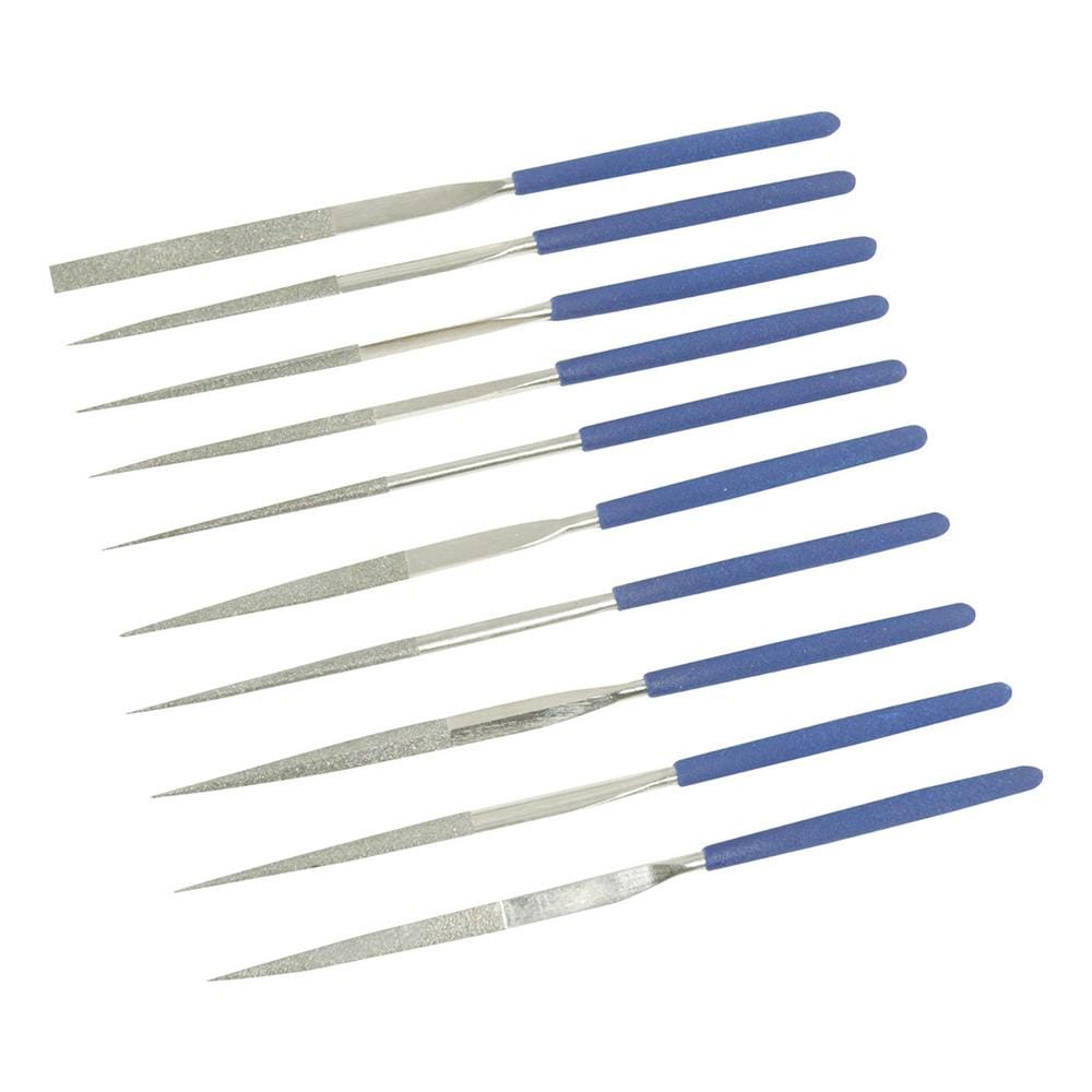633509 Set Di Lime Ad Ago Diamantate 10 P. zi 10 P. zi - Foto 1