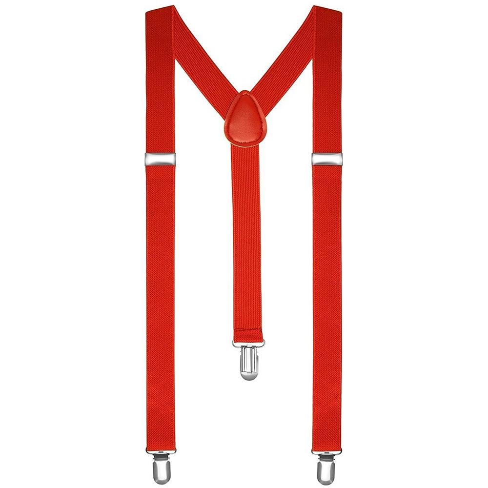 Bretelle Delle Donne Degli Uomini Di Graffe Boolavard Y Forma Stile Clip Strette Neon Colorati - Foto 1