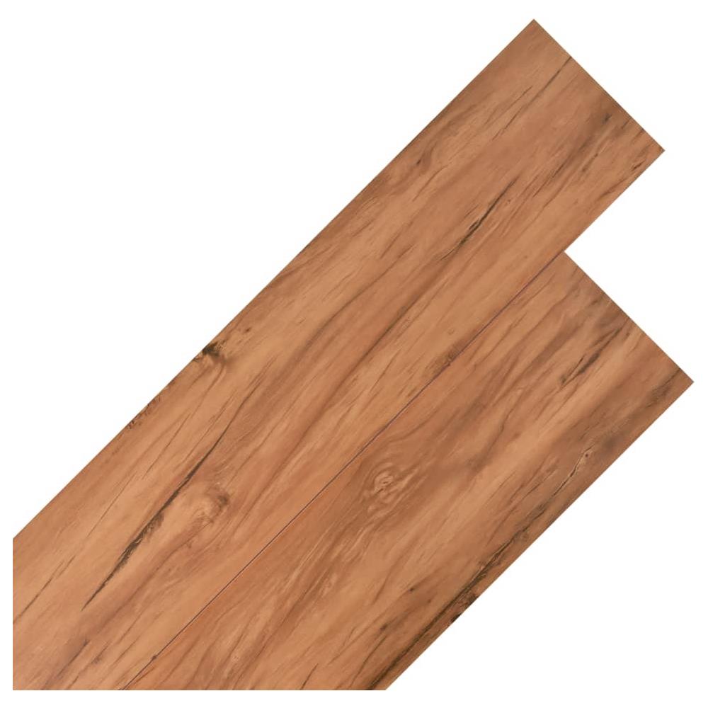 Listoni Pavimenti Non Autoadesivi PVC 5,26 m² 2mm Olmo Naturale - Foto 1