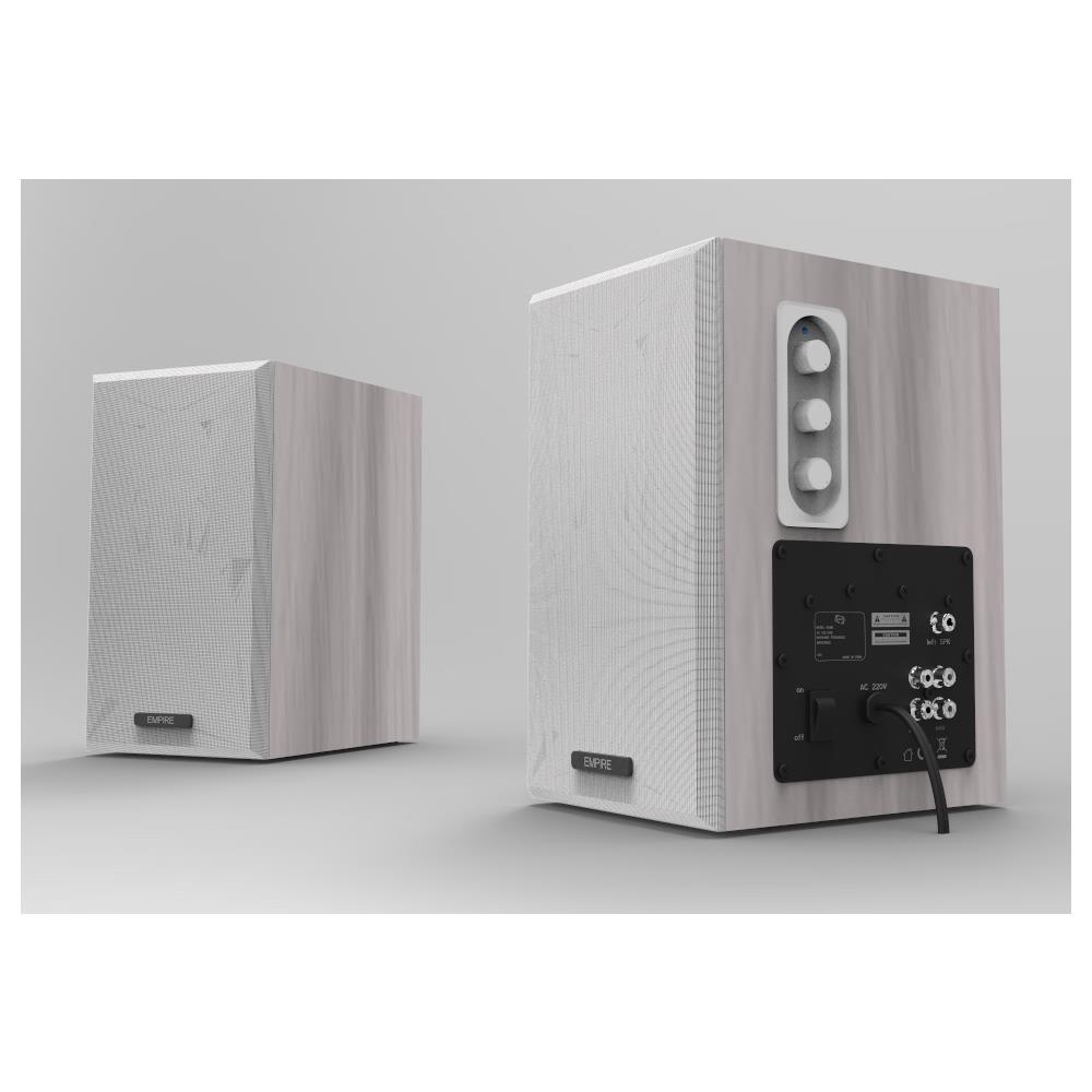 Coppia Casse Acustiche Attive Potenza 64 Watt Colore Bianco - Foto 2