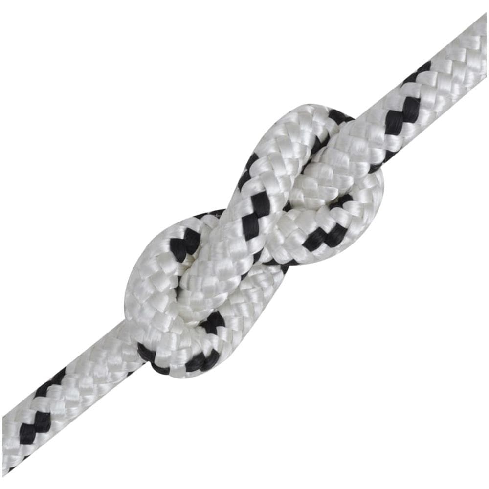 Corda Nautica Intrecciata In Poliestere 8 Mm 250 M Bianco - Foto 2