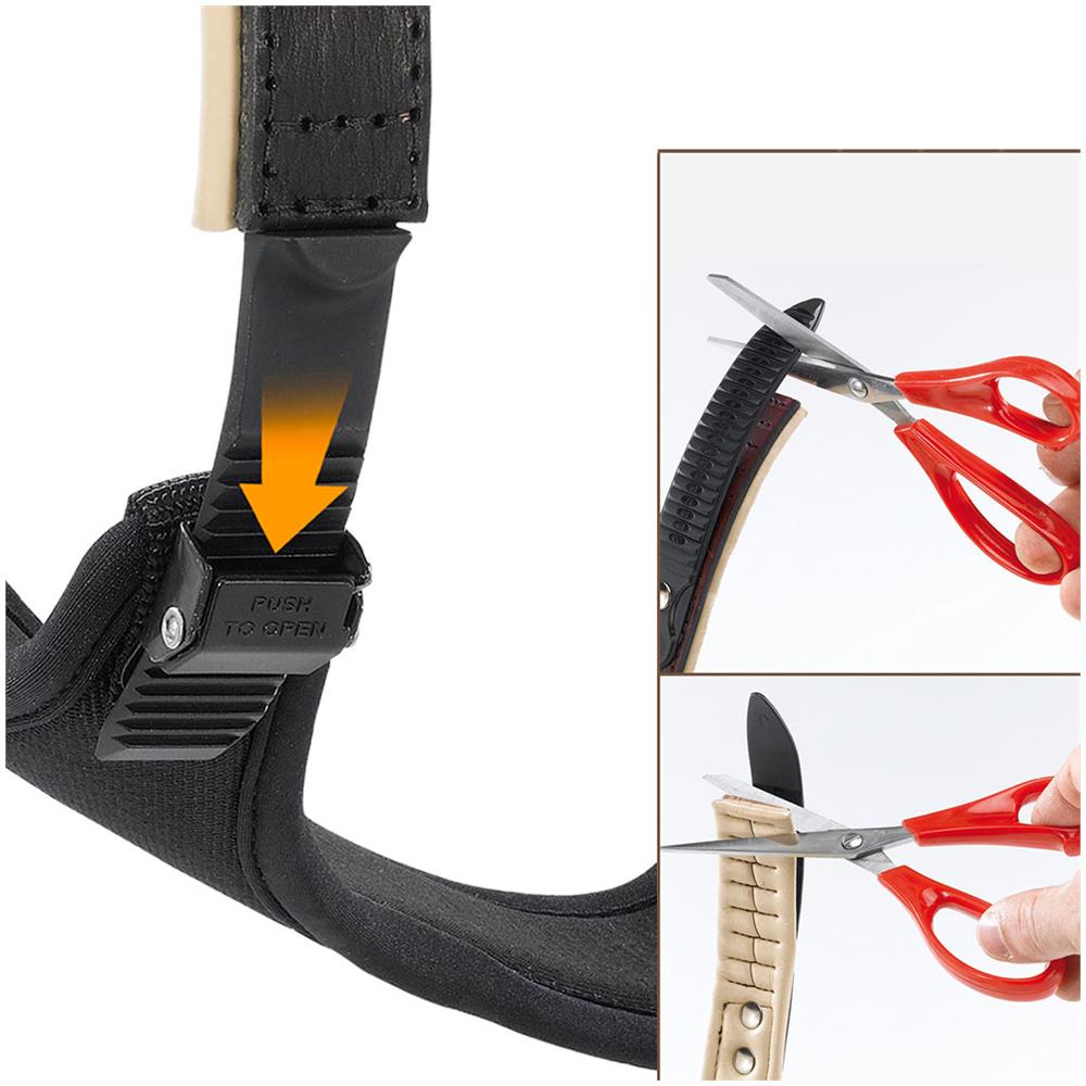 Pettorina Giotto Luxor Per Cani Taglia Small - Colore Nero - Foto 6