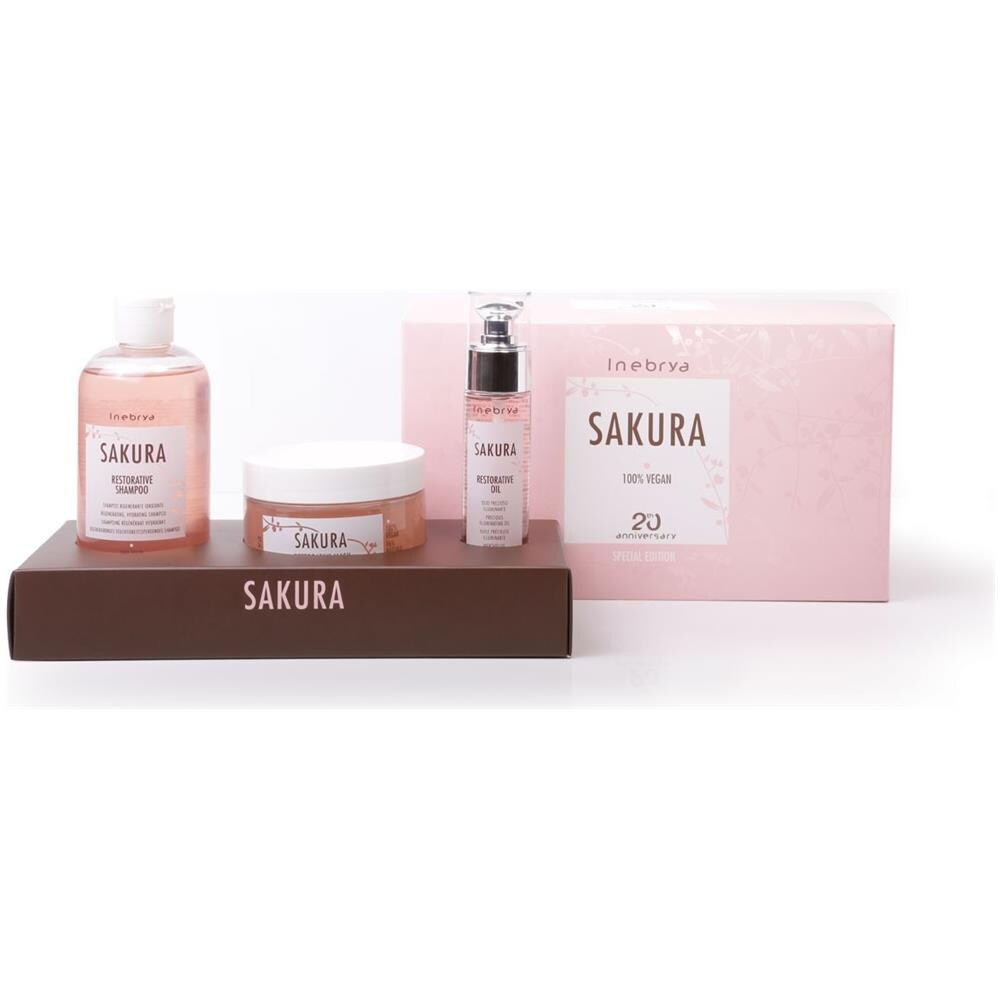 Trattamento Rigenerante E Idratante-sakura Kit Inebrya - Foto 2