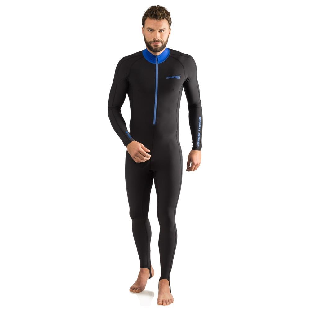 Skin Man Monopiece Wetsuit Black / blue 1mm Xxl - Foto 1