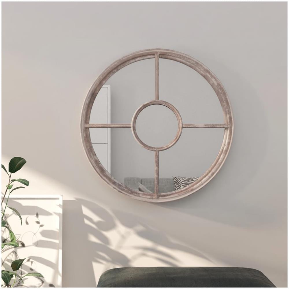 Specchio Sabbia 60x4 Cm Ferro Rotondo Per Uso Interno - Foto 1