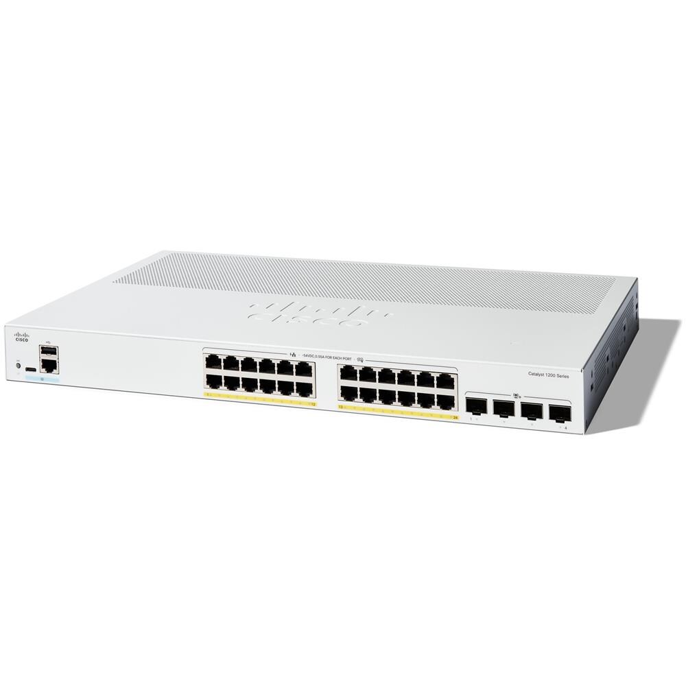 Switch di Rete C1200-24P-4X Gestito L2/L3 Gigabit Ethernet (10/100/1000) 24 Porte + 4X 10GE SFP+ Colore Bianco - Foto 1