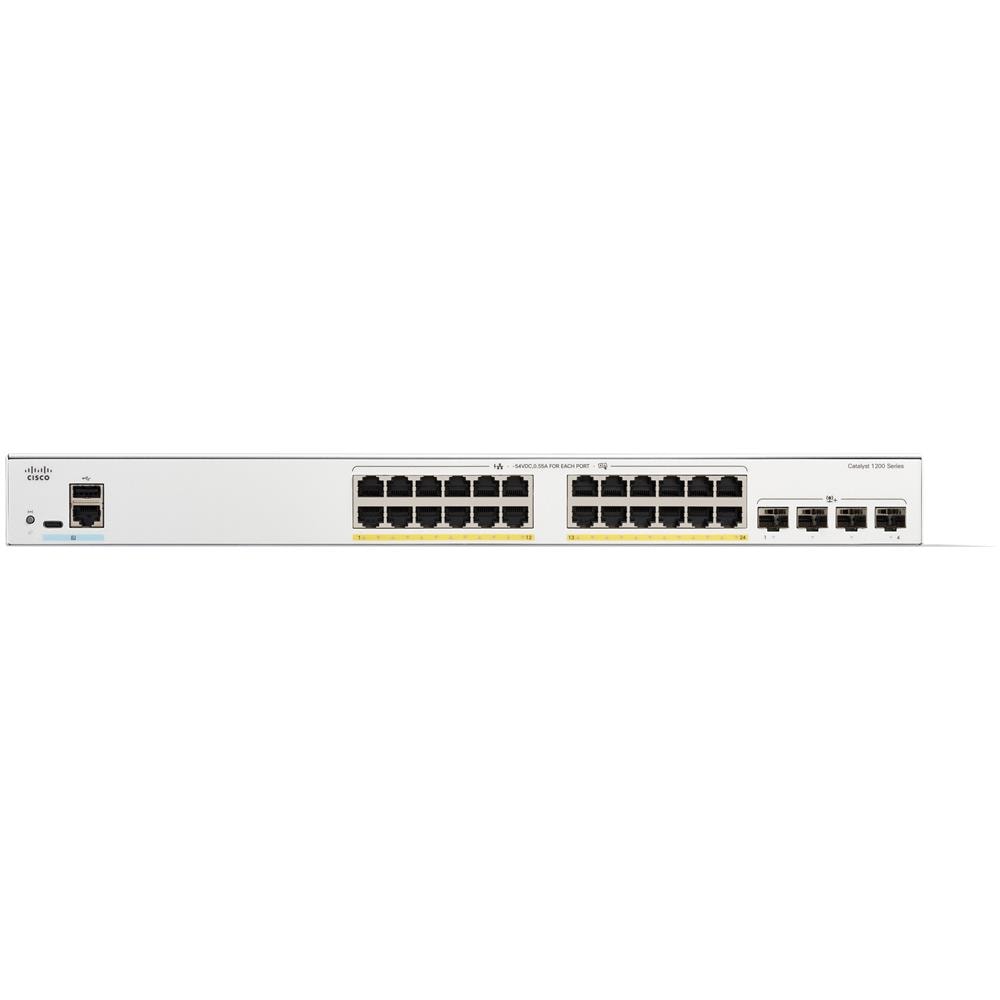 Switch di Rete C1200-24P-4X Gestito L2/L3 Gigabit Ethernet (10/100/1000) 24 Porte + 4X 10GE SFP+ Colore Bianco - Foto 2