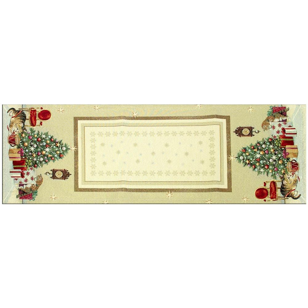Tovaglia Natale Centrino Runner Tavolo Centrotavola Micetti Regali 40x100 Micetti Regalo - Foto 1