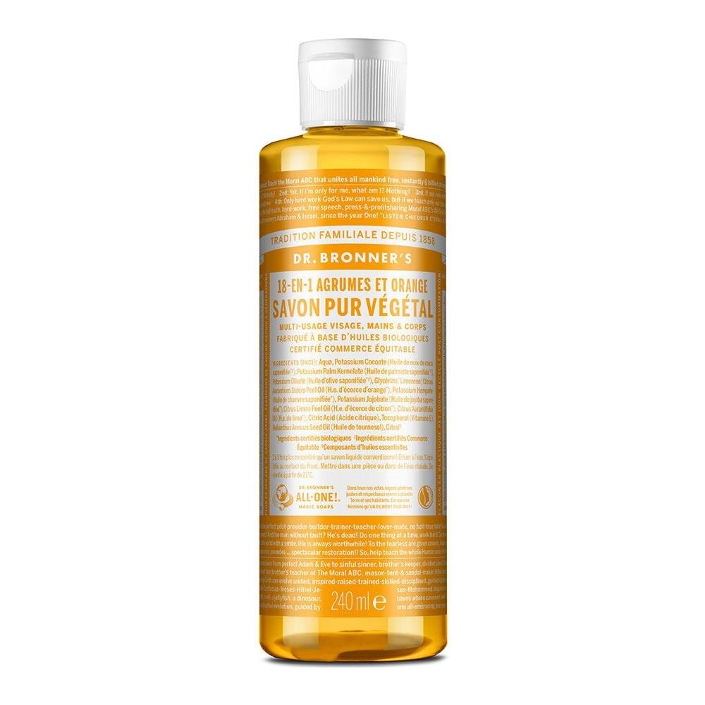 Sapone Liquido Puro Vegetale Agrumi Arancia 240ml - Foto 1